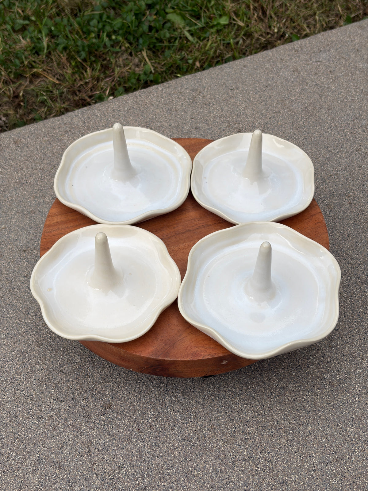 SECONDS Eggshell Ring Dishes for Markets