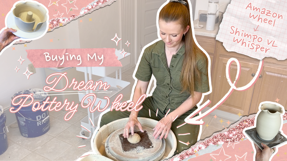 ✨ Upgrading my Amazon Pottery Wheel to a Shimpo VL Whisper Wheel | Full-Time Ceramic Artist