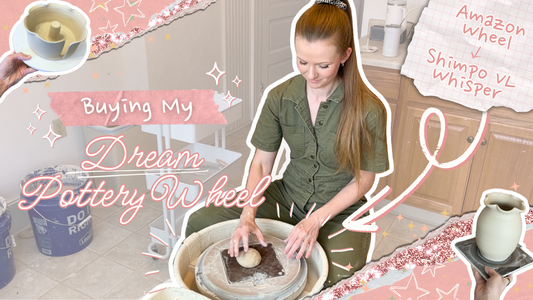✨ Upgrading my Amazon Pottery Wheel to a Shimpo VL Whisper Wheel | Full-Time Ceramic Artist