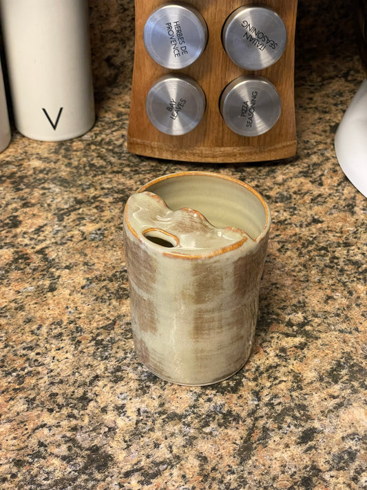 Olive Drift To-Go Cup - Ruffle Edge