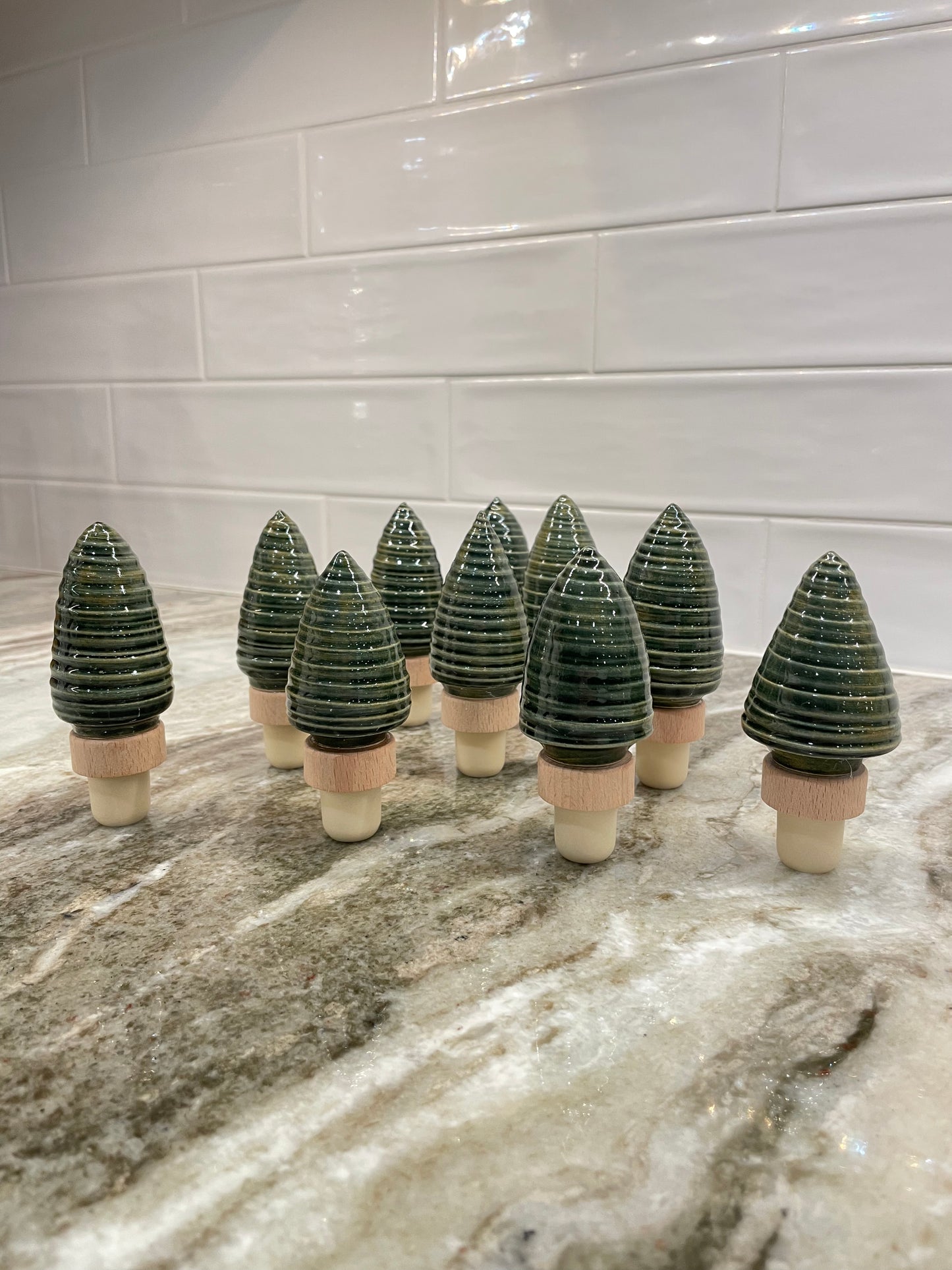 Christmas Tree Wine Bottle Stopper