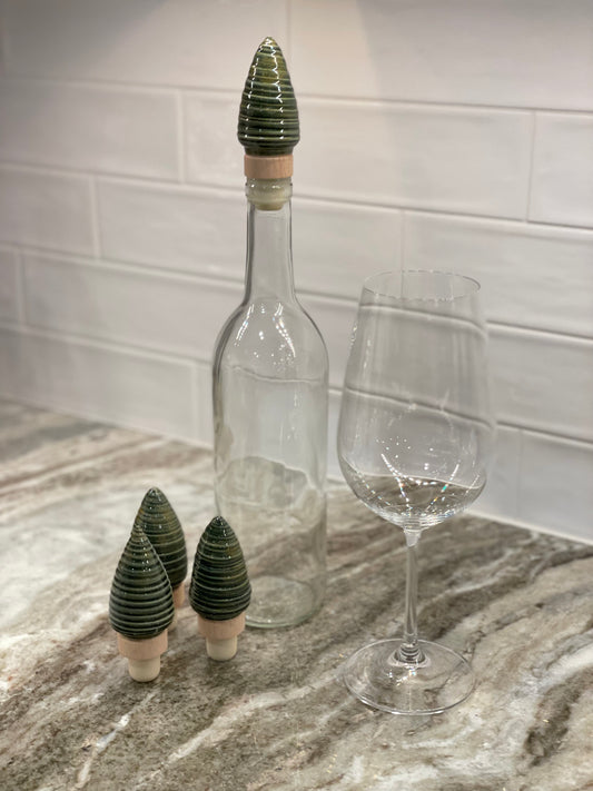 Christmas Tree Wine Bottle Stopper