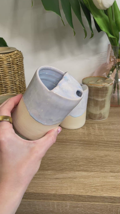 Glacial Mist To-Go Cup - Ruffled Edge